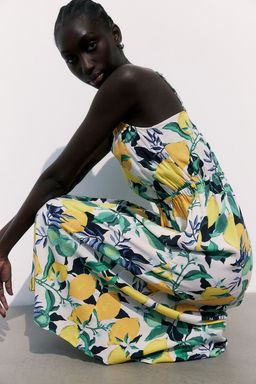 Vestido de viscosa con tirantes finos - H&m фото 3