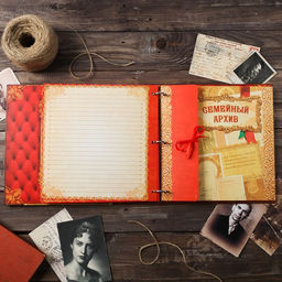 Родословная книга «Семейные традиции», 58 листов, 30 х 30 см