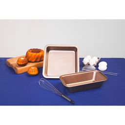 Форма для выпечки Доляна Рэнди, 25?13?6 см, антипригарное покрытие, коричневая  фото 8