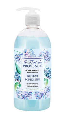ЛЕ ФЛИР жидк.мыло-крем 1л Голубая гортензия