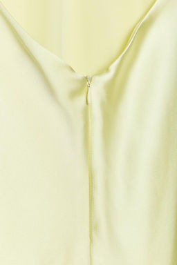 SATIN MIDI DRESS WITH STRAPS ON THE BACK - Zara фото 15