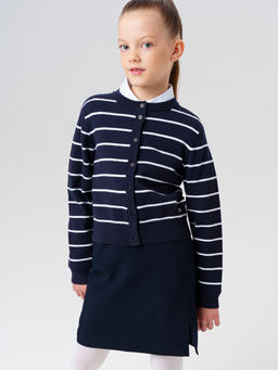 Кардиган PlayToday для девочки комбинированный  фото 6