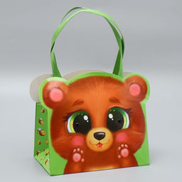 Переноски для цветов Мишка, 20 12 12 см - Дарите счастье фото 2