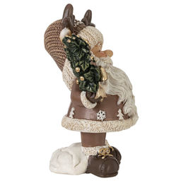 Фигурка декоративная "Дед Мороз", L10 W6,5 H12 см, 2в.