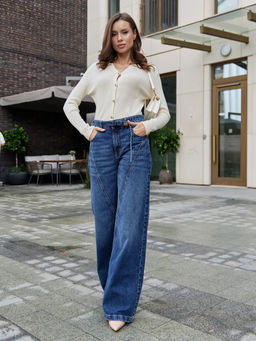 Женские джинсы арт. 19848 - F5 фото 23