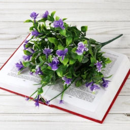 Цветок искусственный Полевой букет / K35510-39 /уп 2/100/600/ - Галеонтрейд фото 11