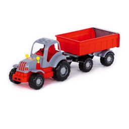 Силач, трактор с прицепом №1