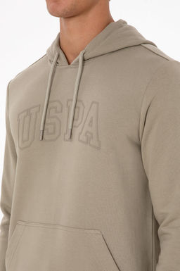 Erkek A__k Haki Basic Sweatshirt Sepette S_rpriz _ndirim - U.s. polo assn фото 7