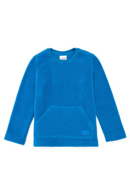 Кобальтовая толстовка с круглым вырезом для мальчиков - U.s. polo assn фото 4