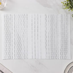 Набор салфеток сервировочных Доляна Ян, 4 шт, 3045 см, цвет белый  фото 5