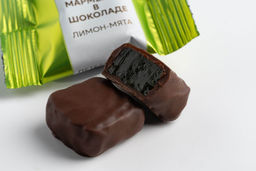 Шоколадные конфеты ЖЕЛЕ & ШОКОЛАД (ассорти) фантик - Петербургская коллекция фото 3