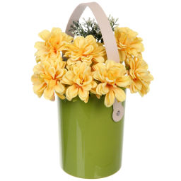 Коробка для цветов и подарков "Нежность" 11*14 см, оливковый