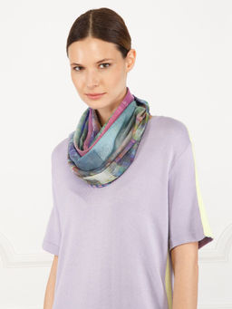 Палантин жен. шелк+хл 70х180 DR22-8223-14