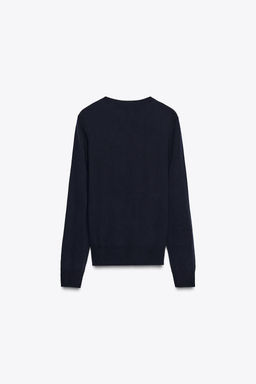 BASIC WOOL BLEND SWEATER - Zara фото 5