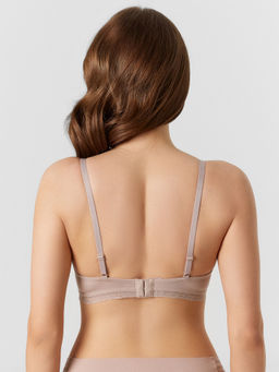 Бюстгальтер t-shirt женский бежевый фраппе 512558