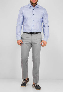 Сорочка мужская длинный рукав GREG 123/131/4702/Z/1*_GB  фото 3