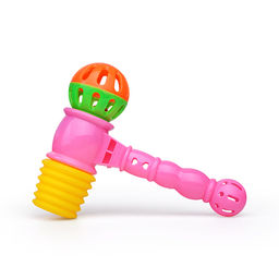 Молоток - стучалка "Тук‑шоу" с погремушкой 17 см., в пакете