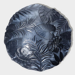 Тарелка Арабис, d=21.5 см, стекло, голубая - Simaland фото 2