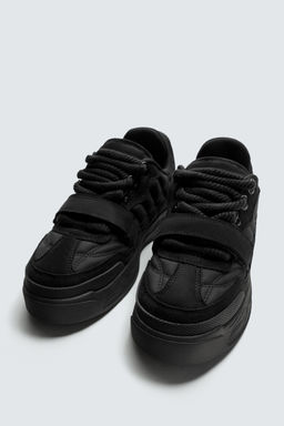 MONOCHROME CHUNKY TRAINERS - Zara фото 5