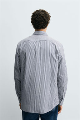 STRIPED REGULAR FIT SHIRT - Zara фото 3