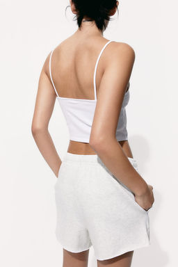 Pantalon corto en sudadera - H&m фото 4