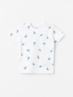 K?sa Kollu Bask?l? Erkek Bebek Ti??rt