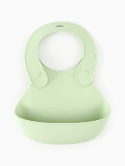 Нагрудник детский, зеленый