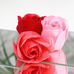 Мыльные розочки, цветные оттенки, набор 18 шт. - SB BEAUTY фото 4