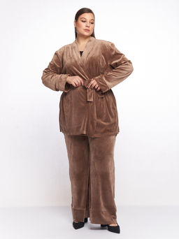 Костюм велюровый KO11311BEG18