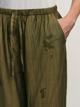 Брюки прямого кроя на завязках / Zarina  фото 5