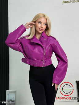 Куртка женская из эко-кожи - Fiona фото 5