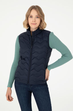 Женский темно-синий жилет - U.s. polo assn фото 3