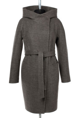 02-2935 Пальто женское утепленное (пояс)