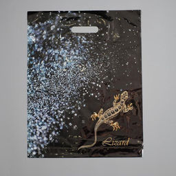 Цена за 50 шт. Пакет «Ящерица», полиэтиленовый с вырубной ручкой, 60 мкм 38×47 см