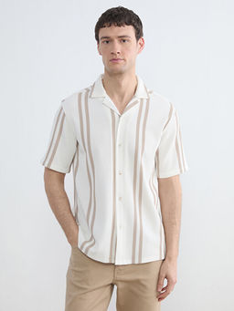 Regular Fit ?izgili Erkek G?mlek