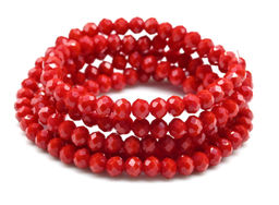 Бусы-браслет на резинке из циркона кукуруза гр.6мм зеленый хамелеон, 86см. Радуга камня  фото 25