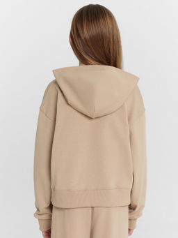 Толстовка для девочек бежевая Always recovered - Mark formelle фото 4