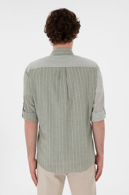 Erkek Koyu Haki Uzun Kollu G_mlek Sepette S_rpriz _ndirim - U.s. polo assn фото 5