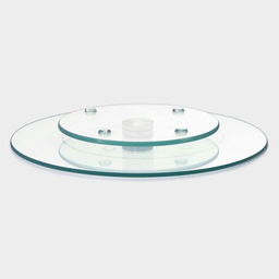 Подставка для торта вращающаяся Доляна, d=32 см, стекло