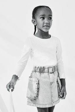 Camiseta de manga larga en punto - H&m фото 2