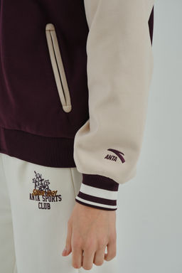 Бомбер утепленный Темно-фиолетовый - Anta фото 4