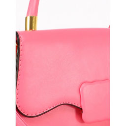 Сумка женская искусственная кожа Ch&K-1075, 1отд, плечевой ремень, розовый SALE 255081 - Adelia фото 4