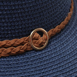 Шляпа женская MINAKU, синяя, размер 58