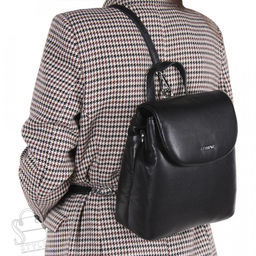 Рюкзак женский 69159 black Velina Fabbiano-Safenta  в Новосибирске