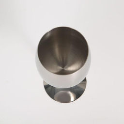 Бокал для вина, 400 мл, 17.7×7.5 см, нержавеющая сталь, серебристый