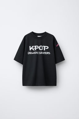 KPOP DEMON HUNTERS NETFLIX  PRINTED T-SHIRT - Zara фото 9