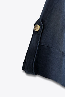 WIDE SHORT SLEEVE SHIRT - Zara фото 9