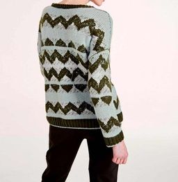 Пуловер, оливковый - Heine фото 4