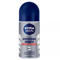 NIVEA део-ролл Муж 50мл Серебряная защита