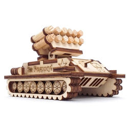 Конструктор сборный 3D модель «Ракетная установка»